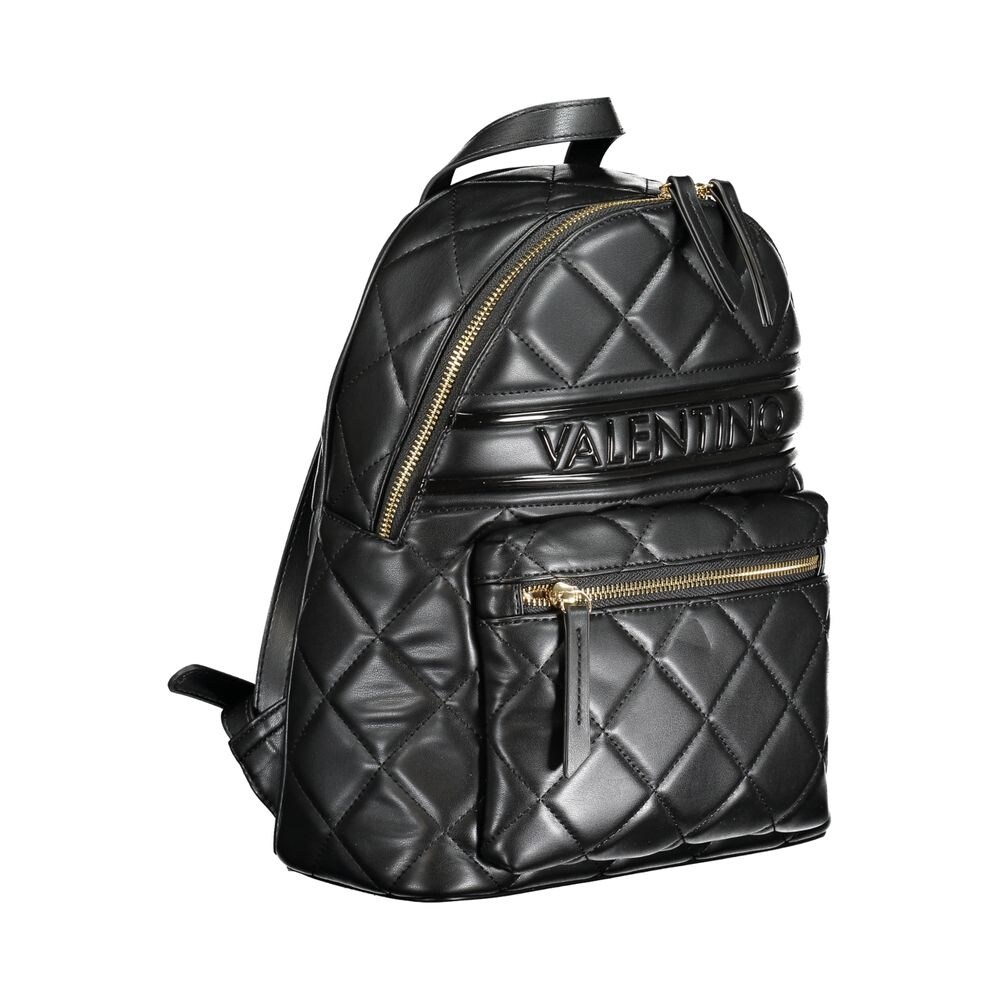Valentino Bags Black Polyethylene Backpack/Black NWT Valentino Orlandi Nylon Backpack With Matching Wallet  main image 2