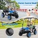 preview thumbnail 23 of 38, Costway 24V 7AH Kids Golf Cart 4WD 2 Seater Ride on Car with Sun Shade