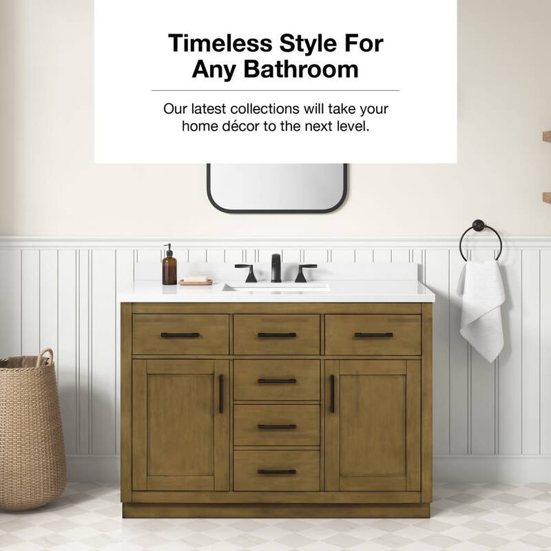 Ove Decors 15VVA-BAI348 Bailey 48" Free Standing Single Basin Vanity