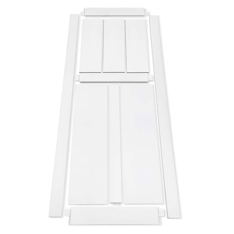 CRAZY ELF Real Primed Door Slab, DIY Panel Door, Modern Interior Door, Water-proof, Pre-Drilled Ready to Assemble