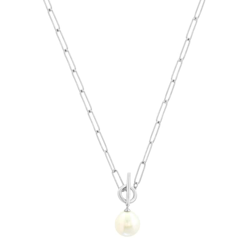 EFFY 925 Silver Fresh Water Pearl Necklace - 18 Inch