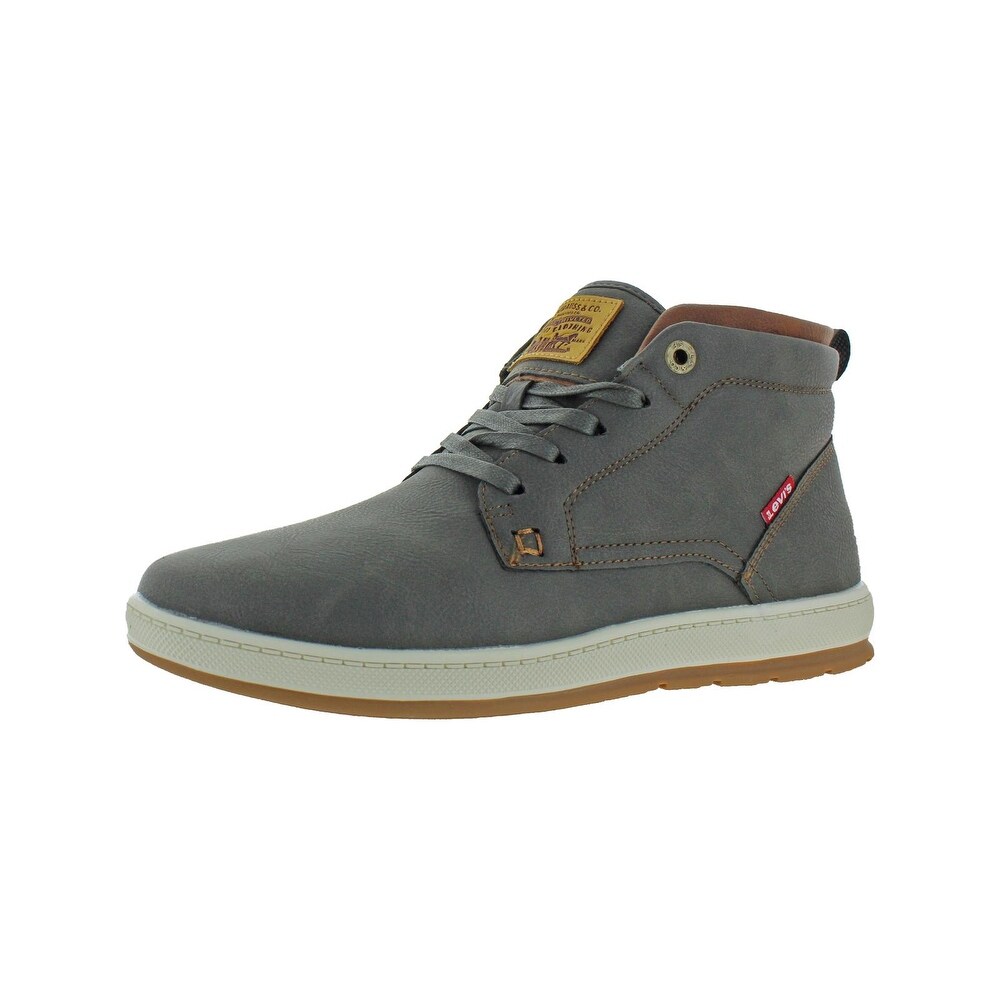 levi high top boots