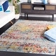 preview thumbnail 3 of 11, SAFAVIEH Monaco Gotlind Boho Abstract Rug 6'7" Square - Grey/Multi - Square