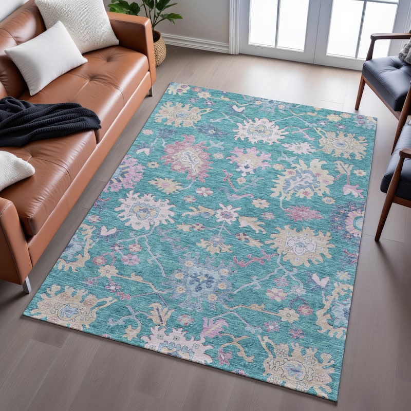 Premium Washable Super Soft Traditional Farmhouse Mayfield Rug