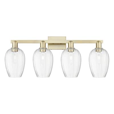 Innovations Lighting 716-4W-14-36 Preston Vanity Flute Preston 4 Light