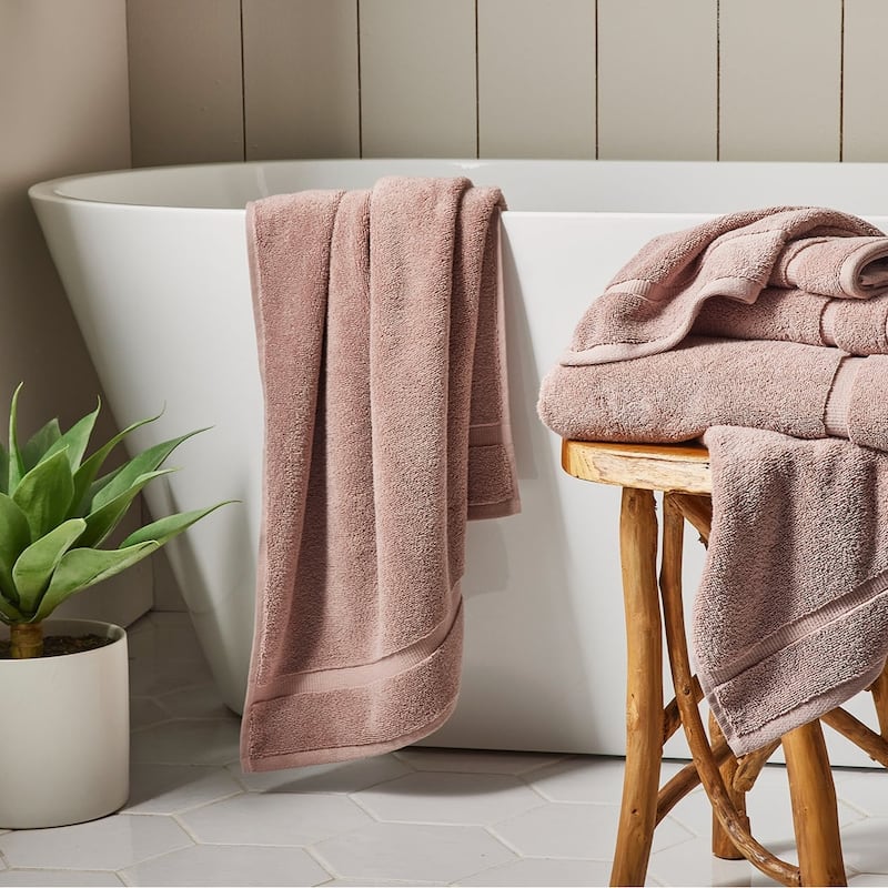 Splendid Super Soft 100% Cotton Oversized 6-Piece Bath Towel Set