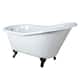 Option White / Oil Rubbed Bronze Feet