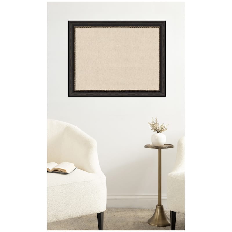 Kate and Laurel Pinboard Neutral Linen