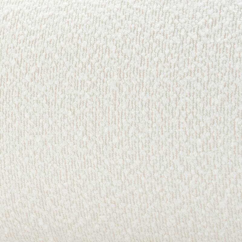 Boucle Bed Frame, Upholstered Cloud Platform Bed with Headboard, Anti-Collision Soft Rounded Corners, No Box Spring Required