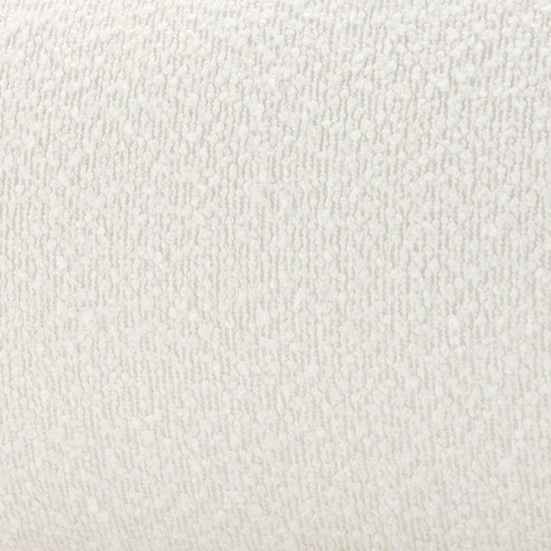 Christopher Knight Home - Dreamy Simple Modern Cream Boucle Upholstered King Bed with Curved Headboard