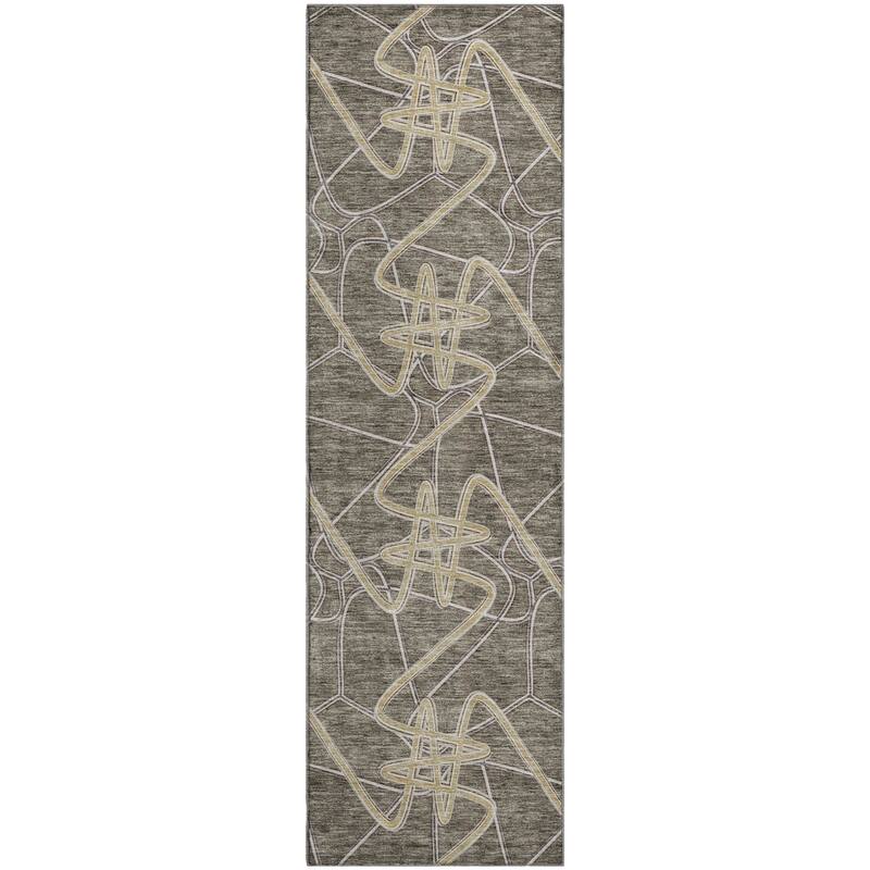 Premium Washable Super Soft Modern Maze Mayfield Rug