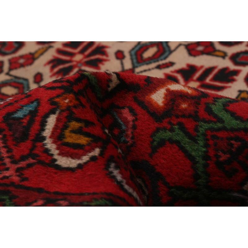 ECARPETGALLERY Hand-knotted Andelz Red Wool Rug - 3'5 x 5'1