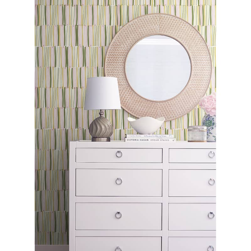 Leah Duncan Yellow Thistle Peel & Stick Wallpaper