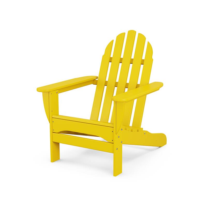 POLYWOOD Classic Plastic Outdoor Adirondack Chair