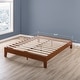 preview thumbnail 11 of 55, Grand Solid Wood 12-inch Platform Bed Frame by Crown Comfort