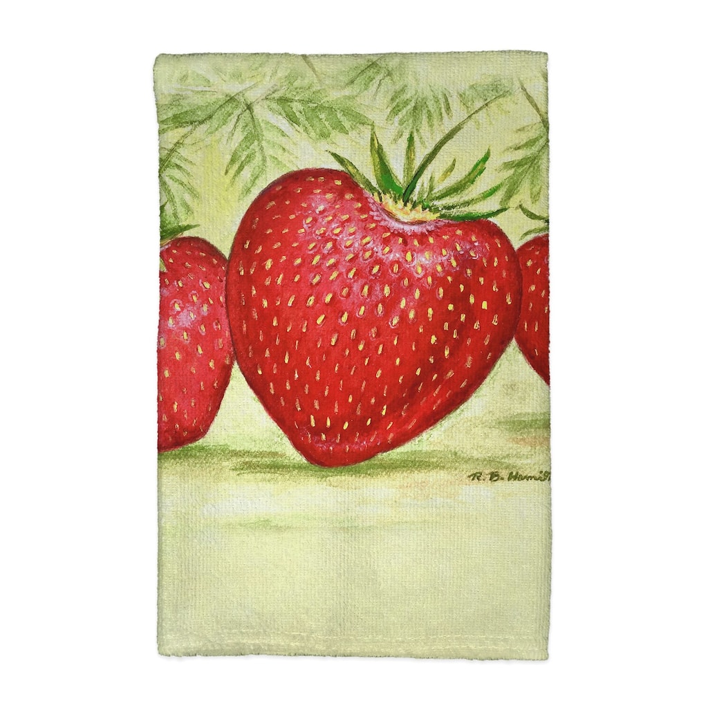 Strawberries Kitchen Towel - 16x25