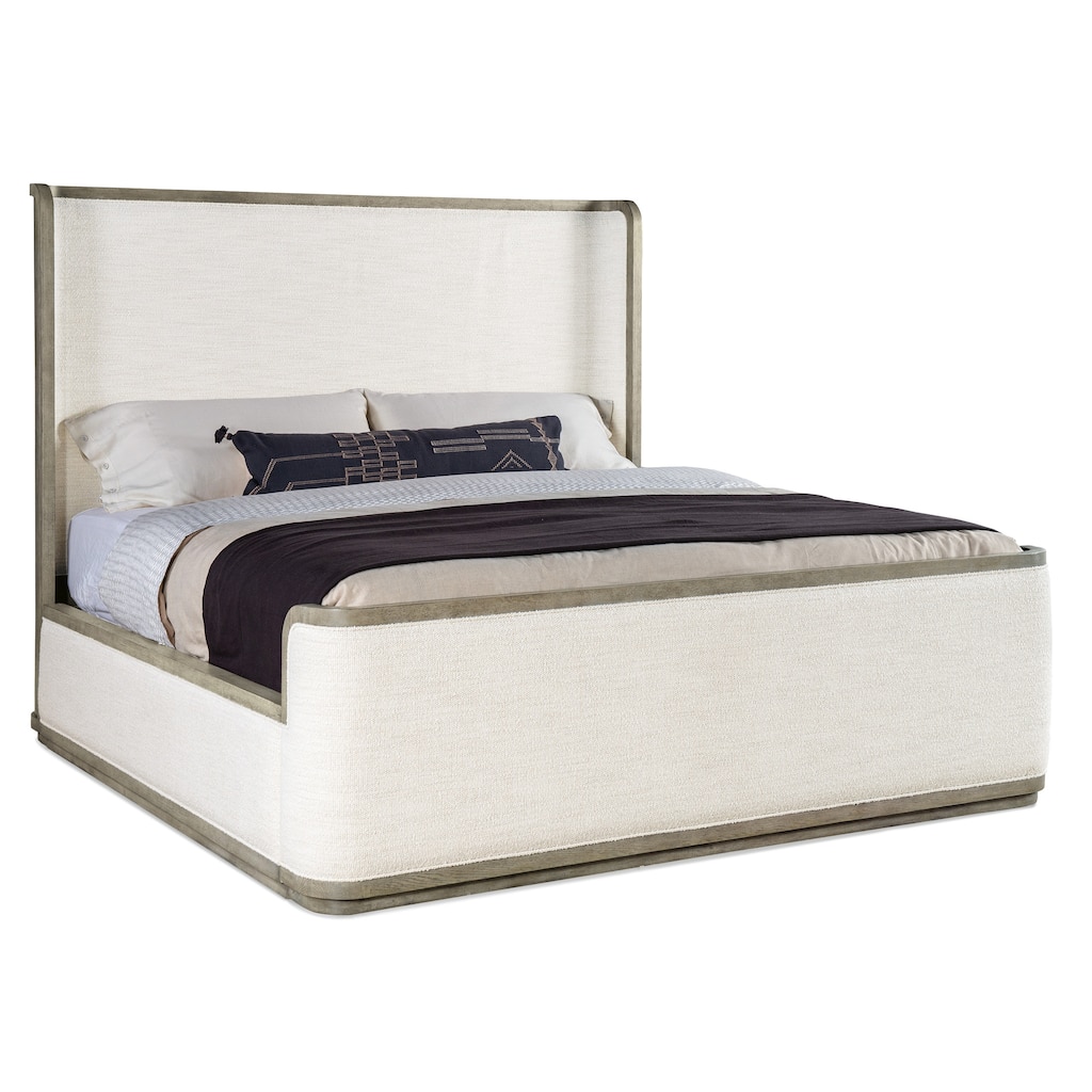 Linville Falls Boones Queen Upholstered Shelter Bed