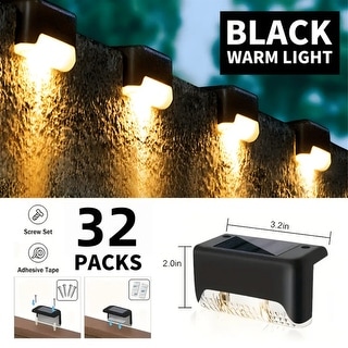 Solar Deck Lights Outdoor 32 Pack