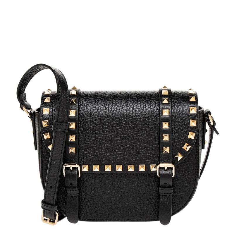 Valentino Small Rockstud Crossbody Messenger Bag