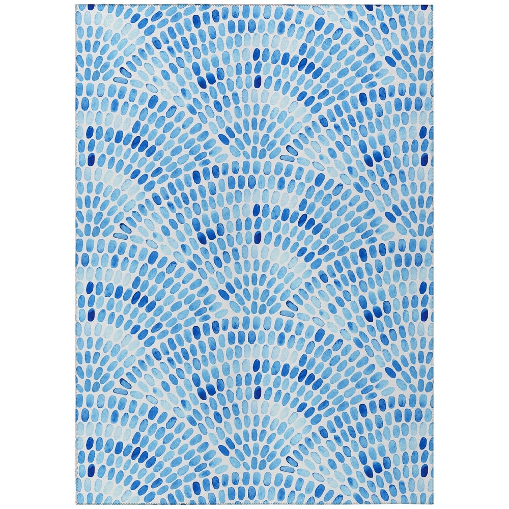 Indoor/Outdoor Surfside Modern Washable Rug