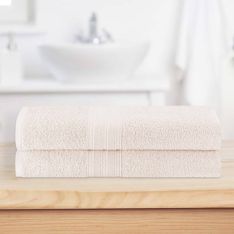 Eco-Friendly Sustainable Cotton Bath Sheet by Superior (Set of 2)
