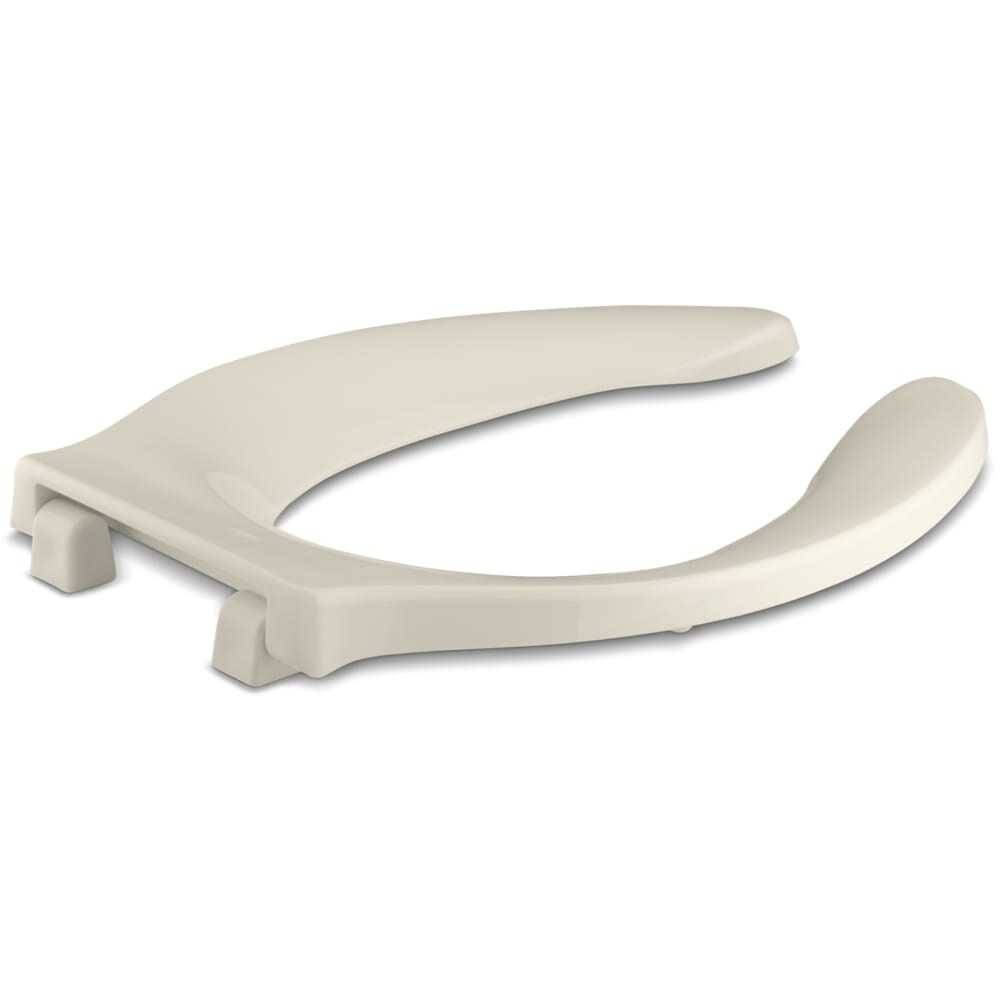 Shop Kohler K4731C Stronghold Elongated OpenFront Toilet Seat with