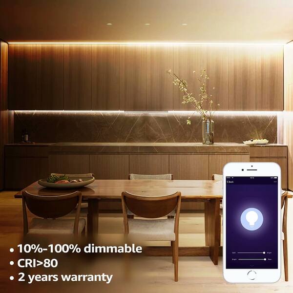 Shop 16 4ft Led Strip Light Work With Alexa For Bedside