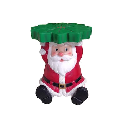 Pre-lit Santa Christmas Tabletop Decoration - 21.25"