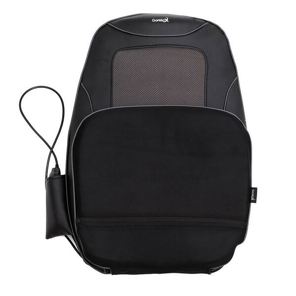 Shop Gymax Shiatsu Massage Cushion Massager Chair Seat Vibration