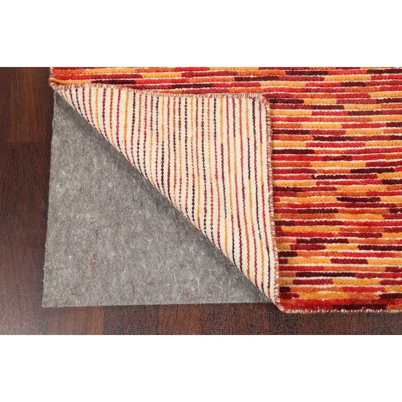 Modern Moroccan Oriental Wool Area Rug Handmade Bedroom Carpet - 5'5" x 7'7"