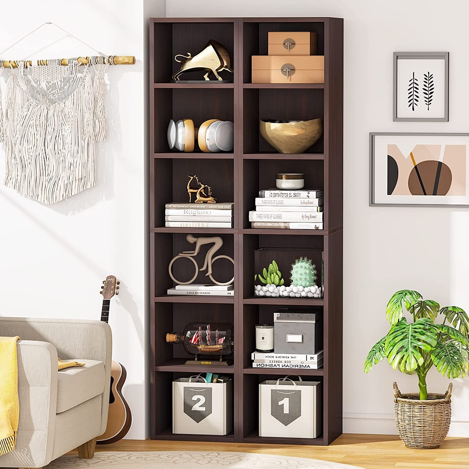 https://ak1.ostkcdn.com/images/products/is/images/direct/58a0aff06bfebae08f949bf63d5575ca7a388d2d/6-Tier-Tall-Narrow-Bookshelf%2C-Whit-Bookcase-Cube-Storage-Organizer-for-Home-Office.jpg