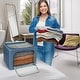 preview thumbnail 10 of 26, Storage Bins, Foldable Stackable Container Organizer Set with Large Window & Carry Handles
