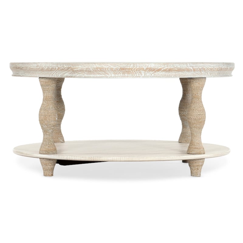 Hooker Furniture 6350-80111 40" Diameter Wood Veneer Coffee Table