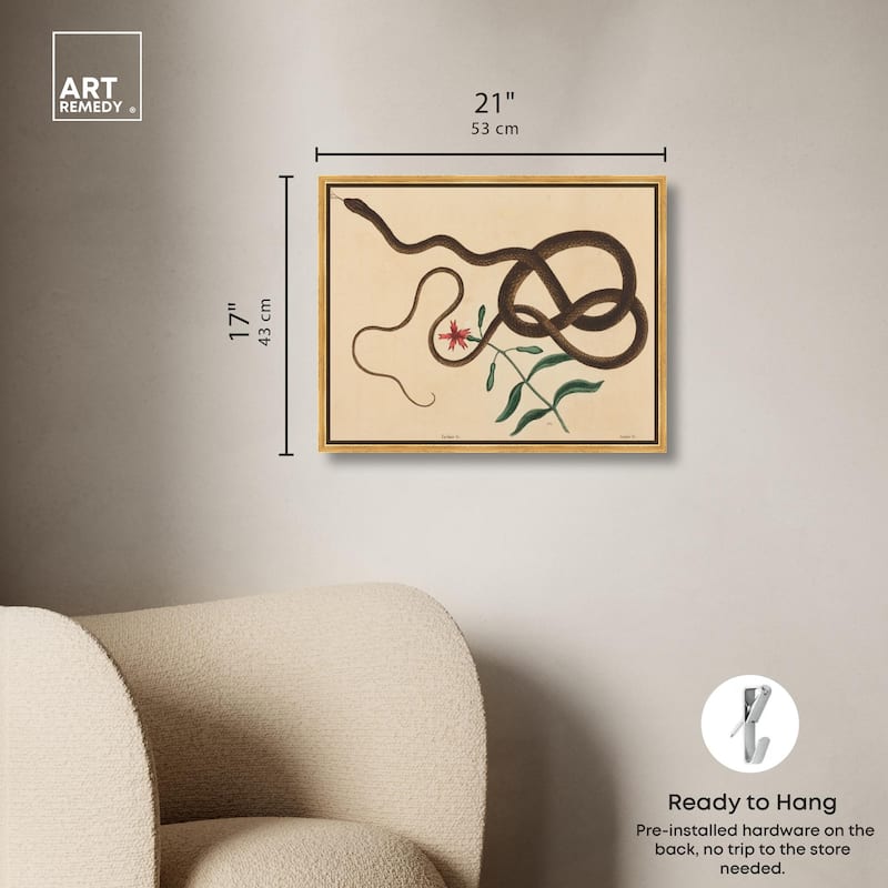 The Coach Whip Snake 1743 Canvas by Art Remedy