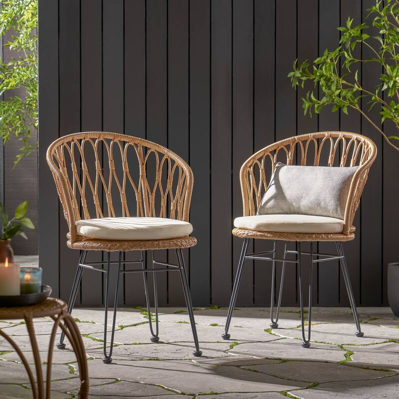 Chair with Cushion Set of 2