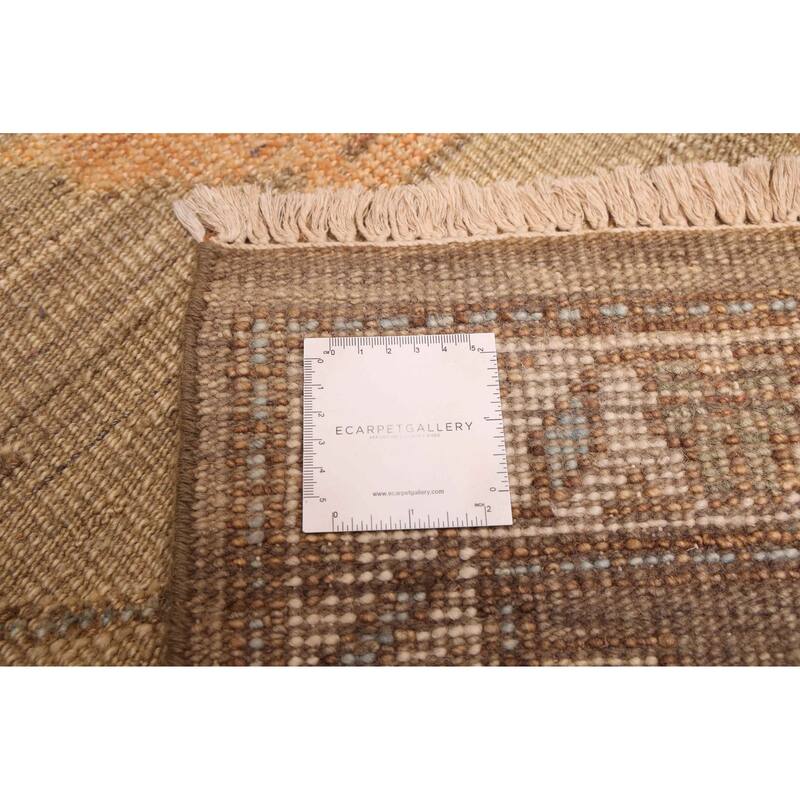 ECARPETGALLERY Hand-knotted Jules Serapi Taupe Wool Rug - 9'3 x 12'2