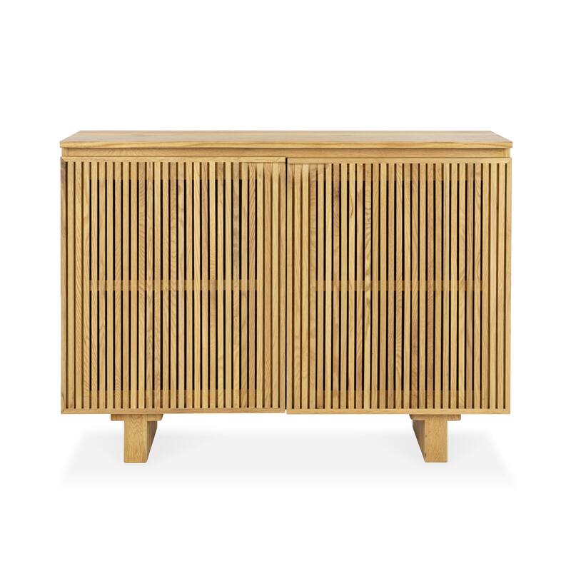 Classic Home Roya Oak Veneer Sideboard Buffet