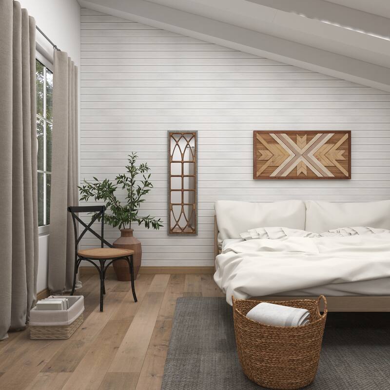 Metal Farmhouse Dining Chair (Set of 2) - 20 x 20 x 35