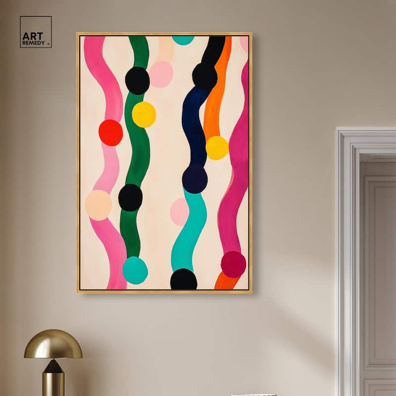 Pearl Colors I Canvas by Art Remedy