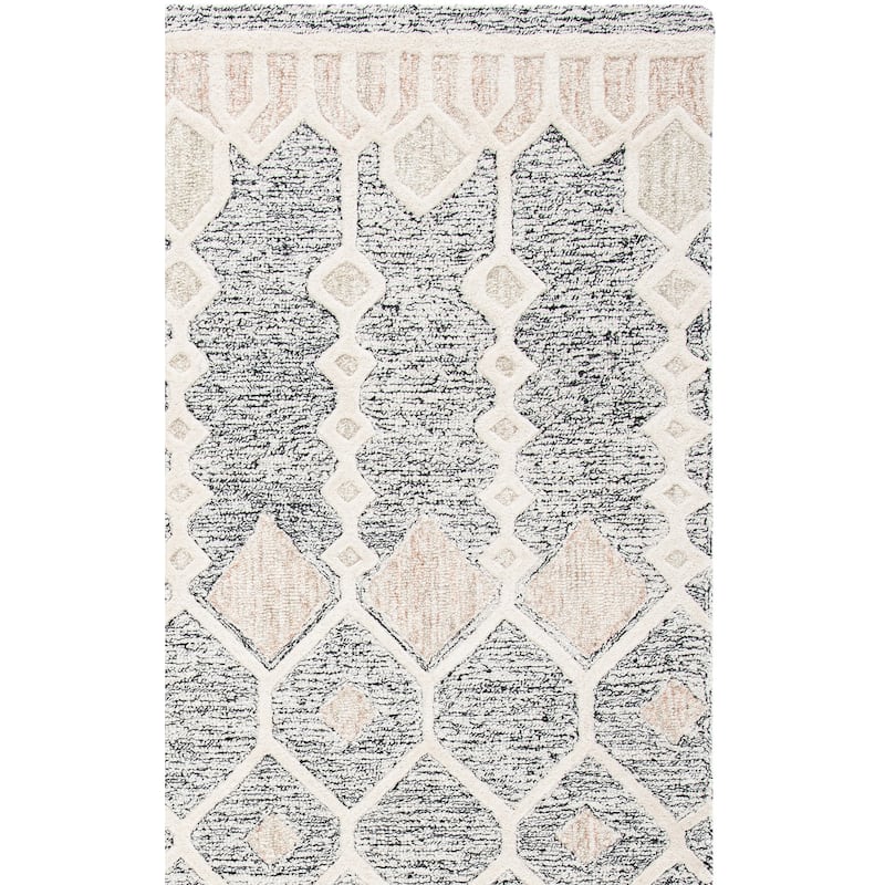 SAFAVIEH Handmade Artistry Bensu Moroccan Boho Wool Rug