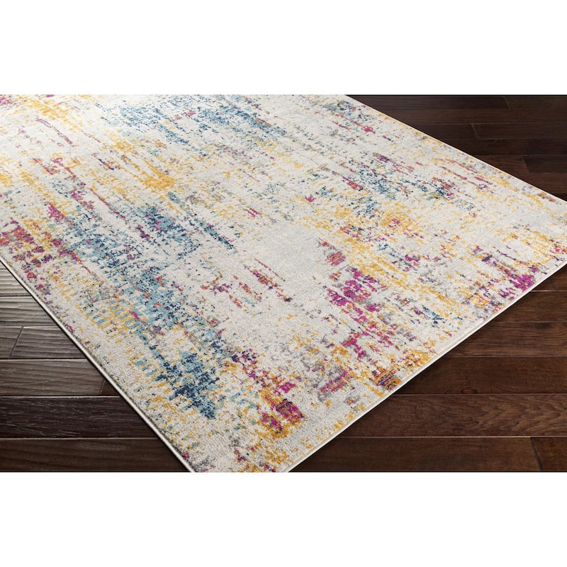 Livabliss Industrial Floransa Abstract Area Rug