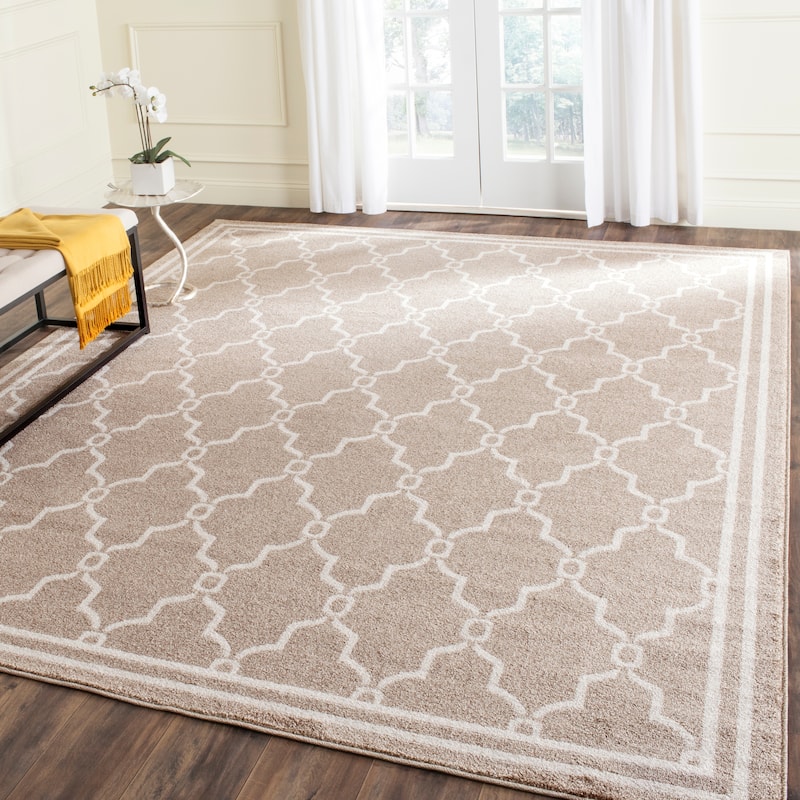 SAFAVIEH Amherst Nargis Modern Rug - 10' x 14' - Wheat/Beige