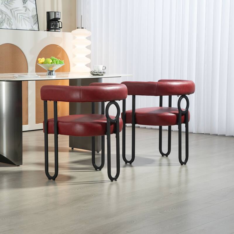 Mid Century Style Dining Chair Set of 2