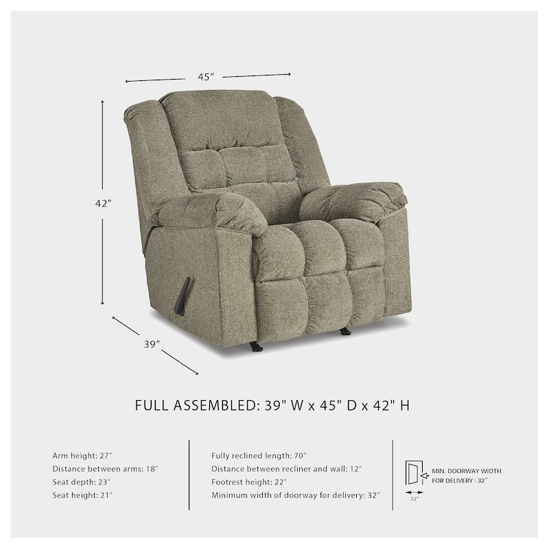Signature Design by Ashley Kegler Rocker Recliner