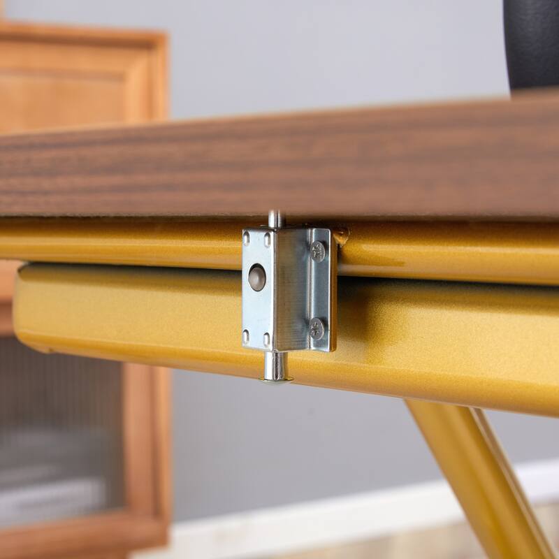 5-Piece Lift Dining Table Set with 4 Chairs, Modern Kitchen Table and Chairs Set, Compact Space-Saving Dining Room Set