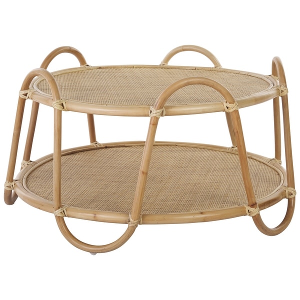 Safavieh Althea Rattan Coffee Table - Thumbnail 2
