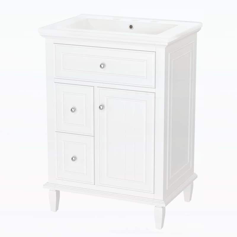 24" Bathroom Vanity with Sink