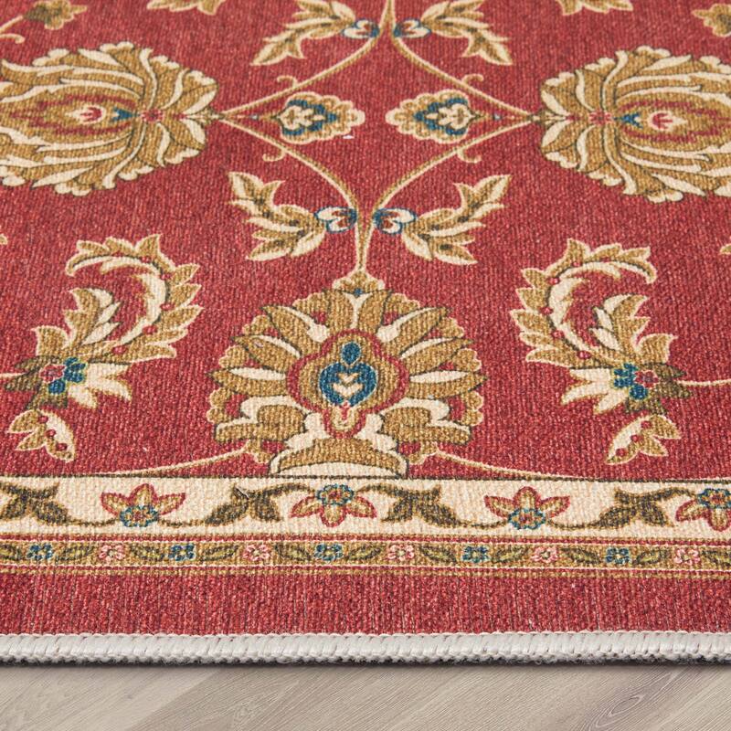 Well Woven Kings Court Tabriz Traditional Persian Oriental Area Rug