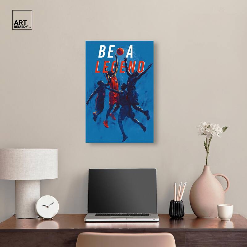 Legendary Shots Canvas by Art Remedy, Gallery Wrapped