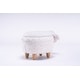preview thumbnail 28 of 38, Animal Upholstered Storage Kids Ottoman
